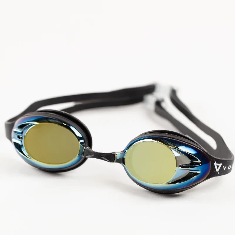 Volare Kirra Socket Goggles - Black / Gold Mirror Lens