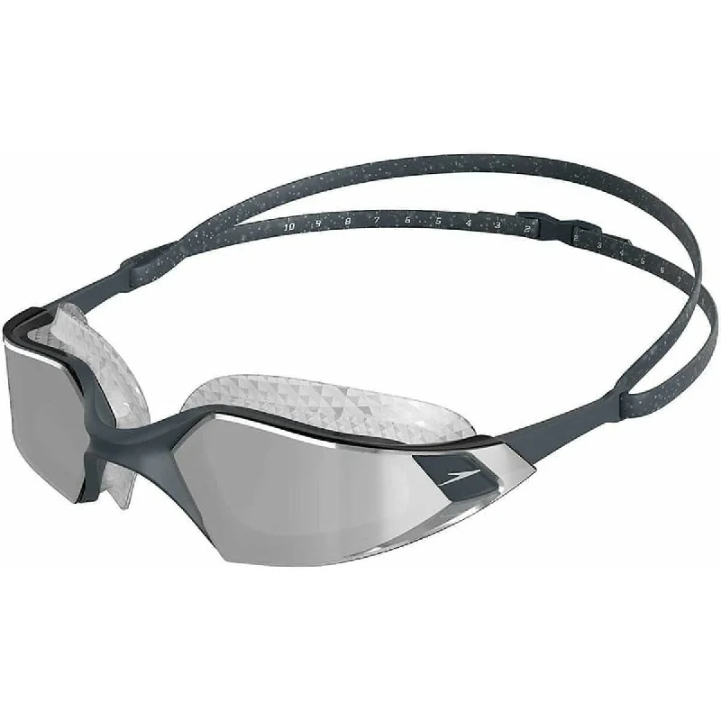 Speedo Aquapulse Pro Mirror Swimming Goggles - Grey