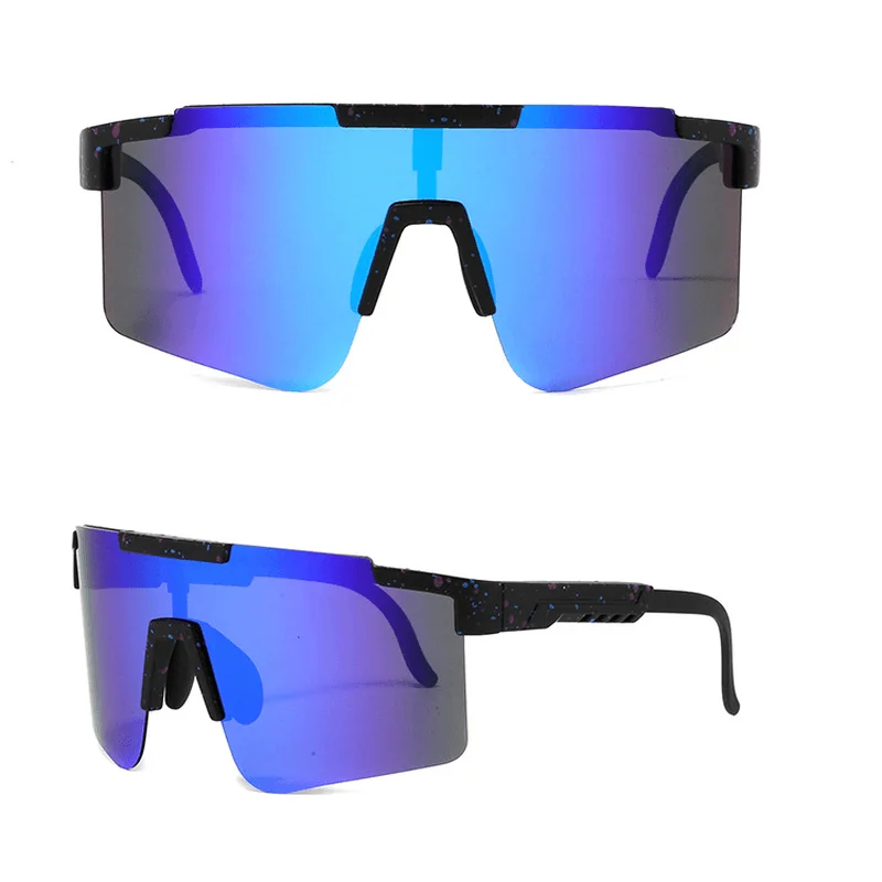 Outdoor Sports Cycling Sunglasses Goggles Big Frame Windproof Mirror