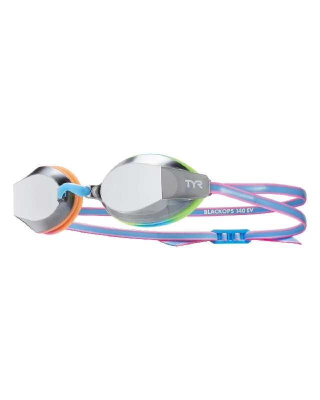 TYR BlackOps 140 EV Mirrored Racing Junior Fit Goggles