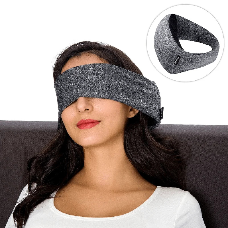 Portable Travel Compact Pillow Eye Mask 2 in 1-Soft Goggles Neck Support Pillow for Airplane