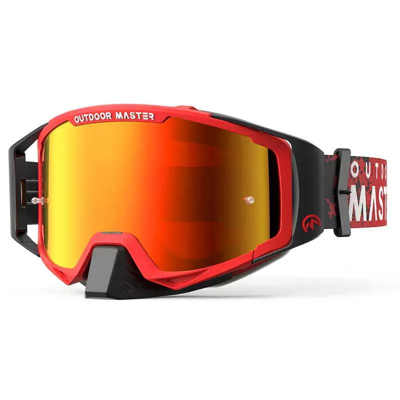 Red Frame Mirror REVO Red Lens