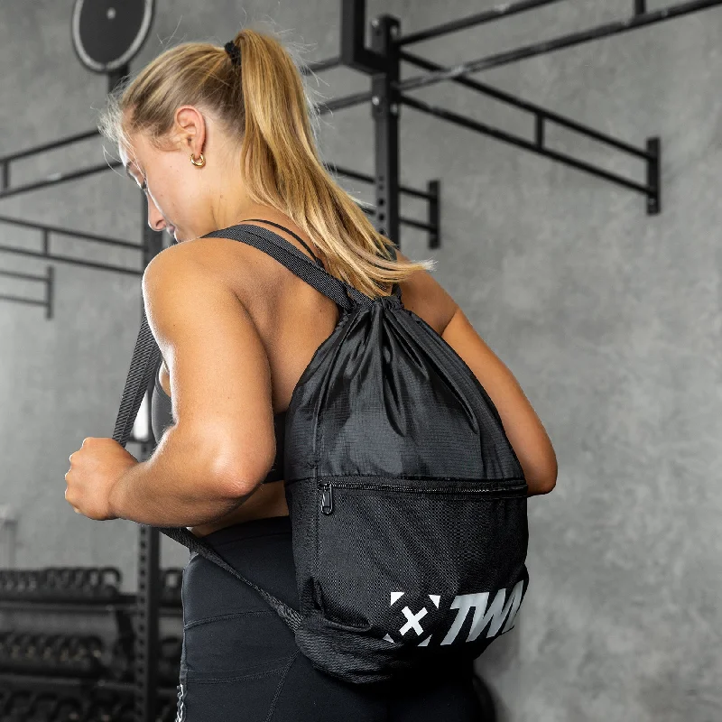 TWL - PREMIUM DRAWSTRING BAG - BLACK