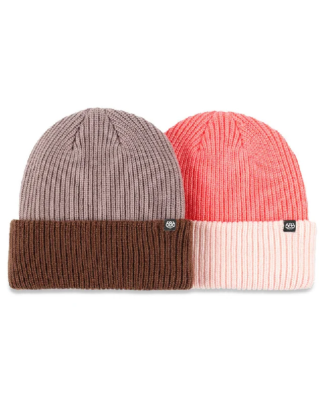 686 Kids' Two Tone Beanie 2-Pack Assorted 2025