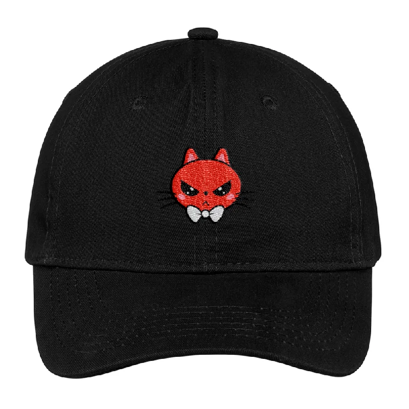 Halo Infinite Angry Kitty | Nice Kitty Emblem Embroidered Dad Hat