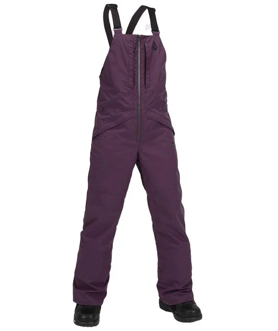 Volcom Kids' Barkley Ins Bib Pant Blackberry 2024