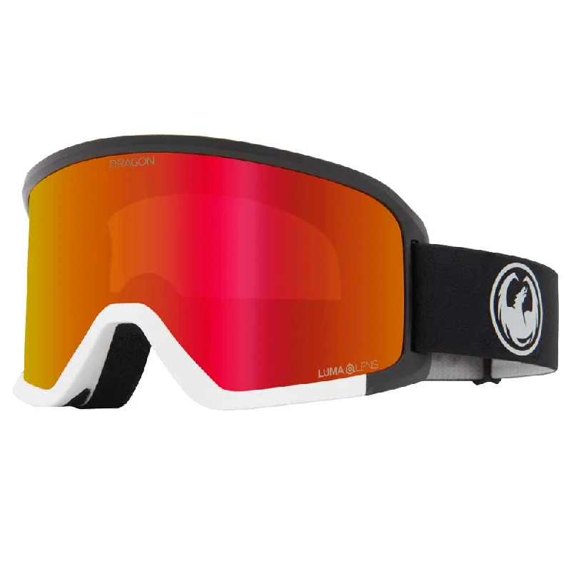 Dragon DX3 Plus OTG Snowboard Goggles 2025 - Nouveau Black/Lumalens Red Ion + Bonus Lens Lumalens Dark Smoke