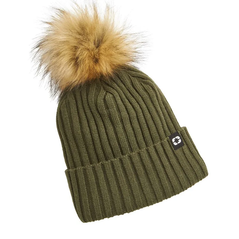 Removable Pom Beanie