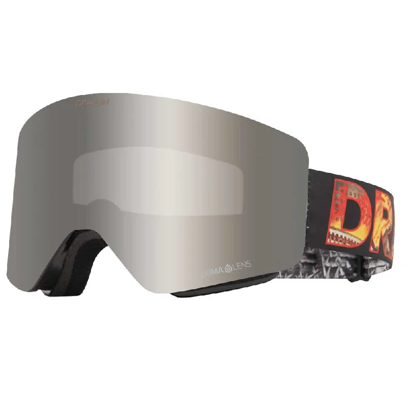 Dragon R1 OTG Snowboard Goggles 2025 - Klash/Lumalens Silver Ion + Bonus Lens Lumalens Rose