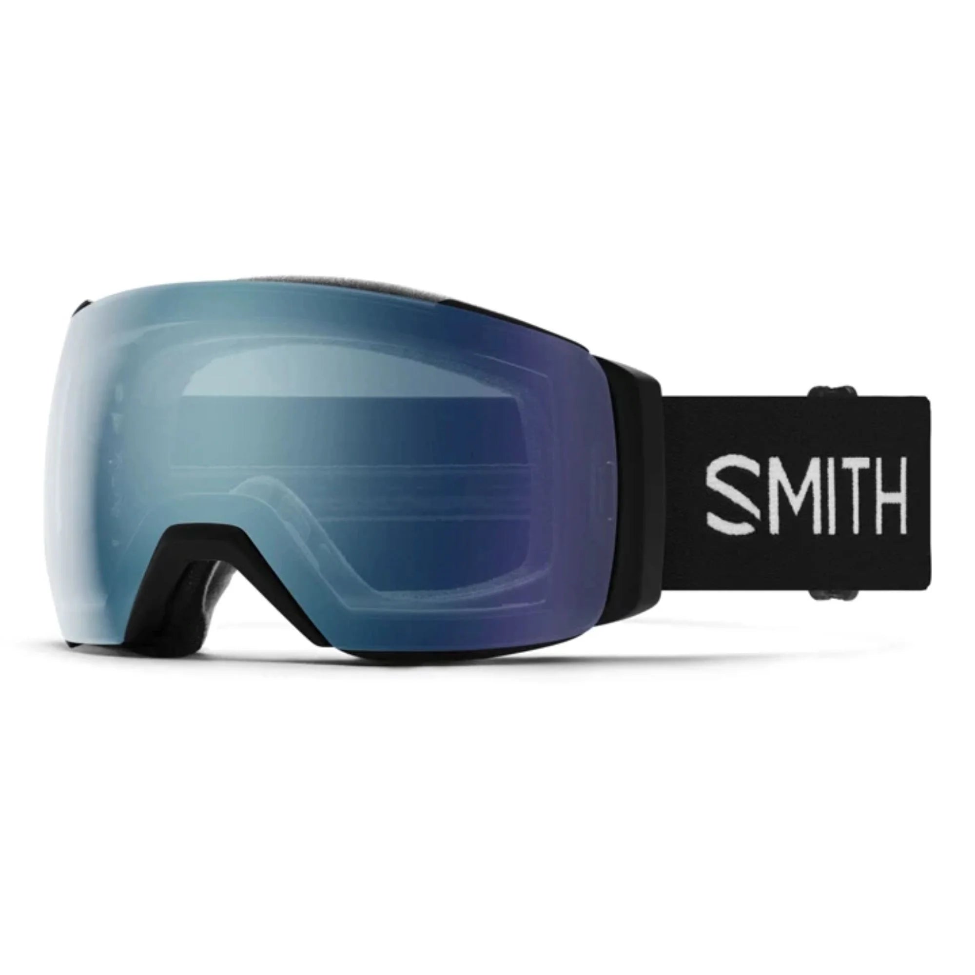 SMITH I/O MAG XL BLACK GOGGLES CHROMAPOP EVERYDAY BLUE MIRROR/CHROMAPOP STORM BLUE SENSOR MIRROR