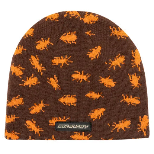 Corduroy La Cucracha Brown Beanie