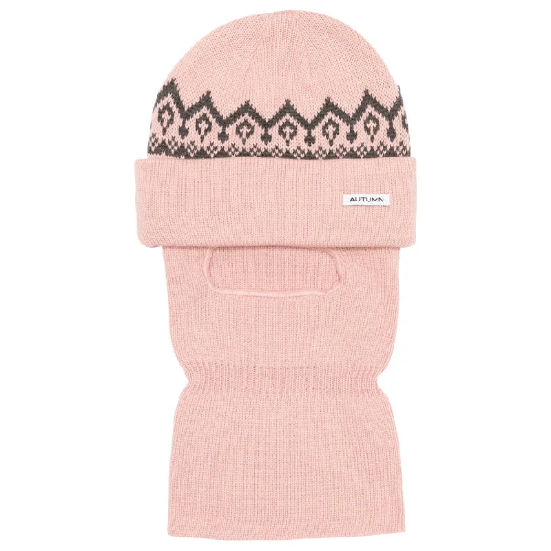 Autumn Mask Beanie - Dusty Pink 2024