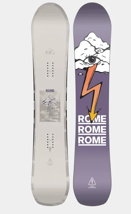 Rome Men's Stale Crewzer Snowboard 2025