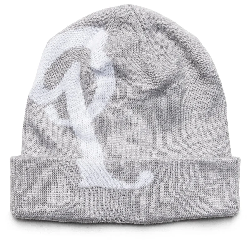 Politics x New Era Dart Cuff Beanie - Heather Gray