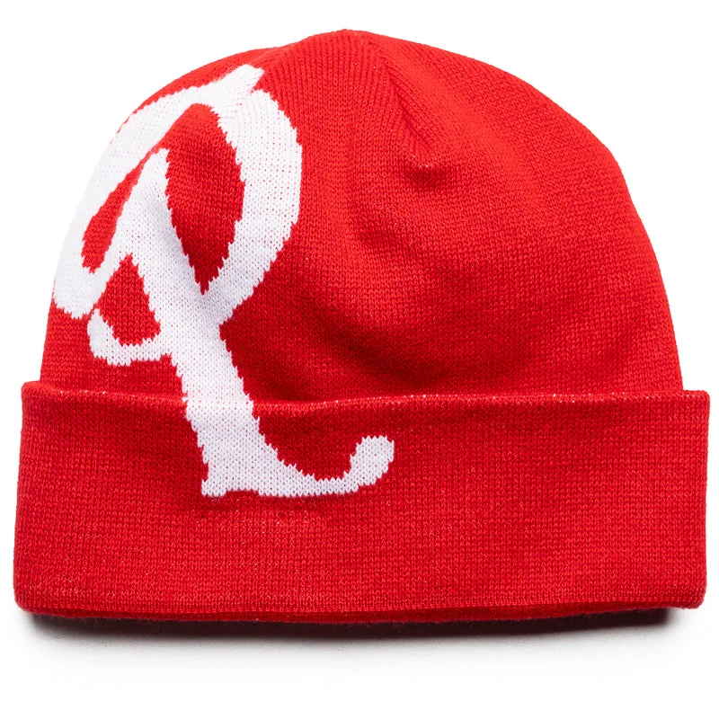 Politics x New Era Dart Cuff Beanie - Scarlet