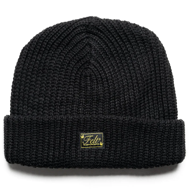 Felt Foreman Beanie - Black