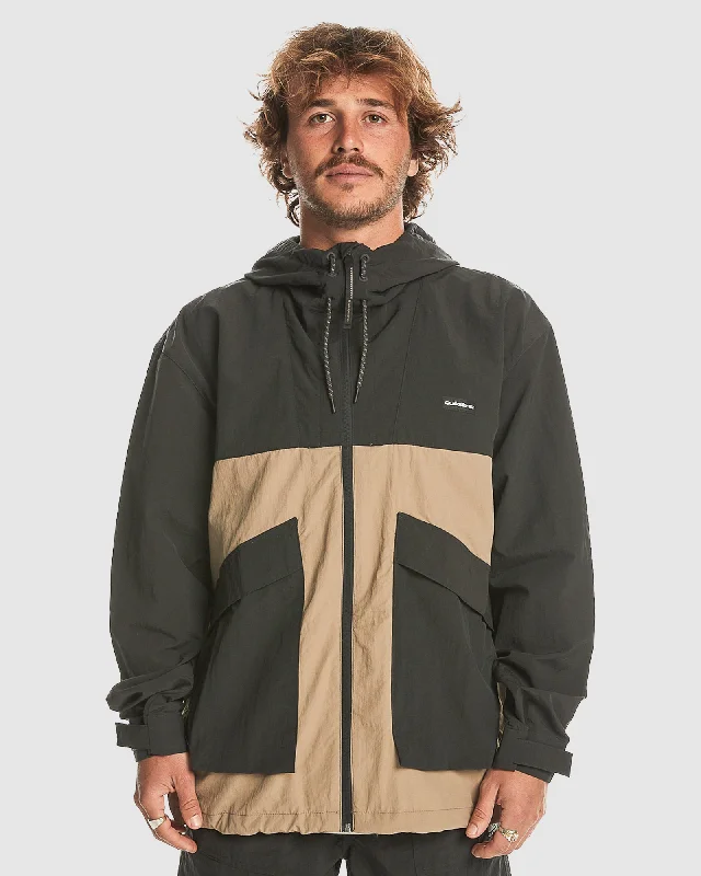 Mens High Horizon Hooded Windbreaker Jacket