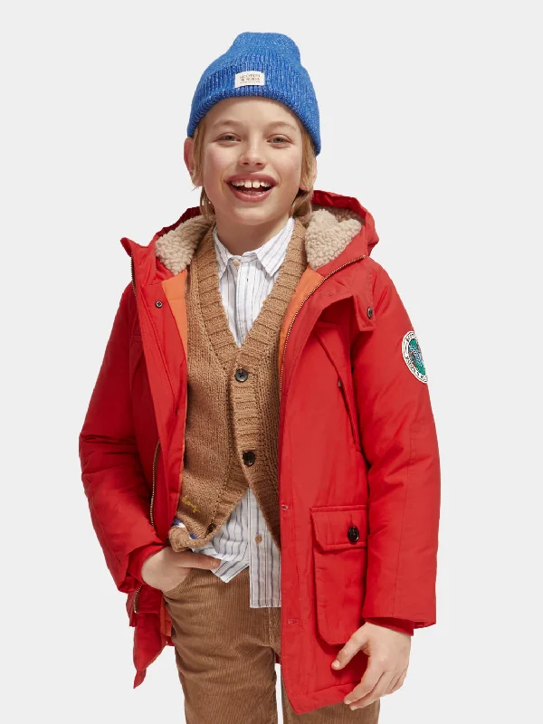 Kids - Longer length padded jacket