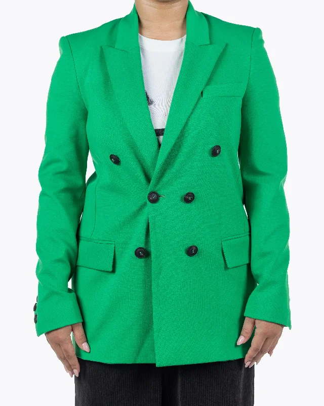 Pinko Suit Jacket In Green