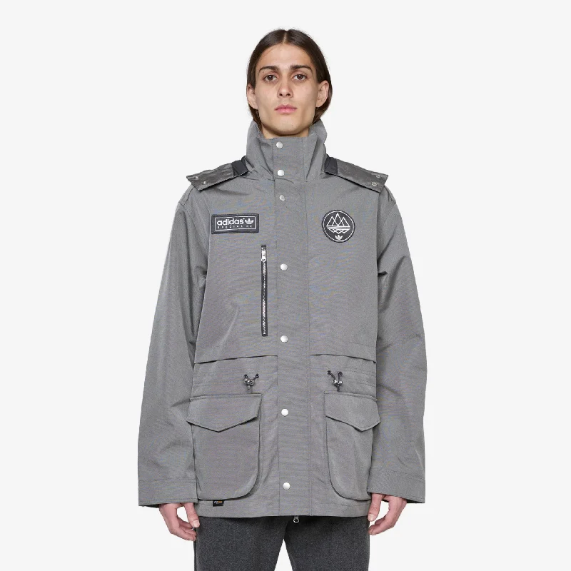 SPZL F.C. Parka Dove Grey