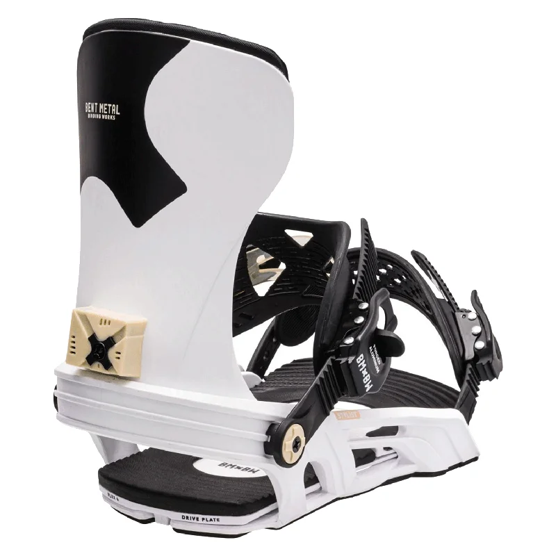 Bent Metal Women's Stylist Snowboard Bindings 2024 White