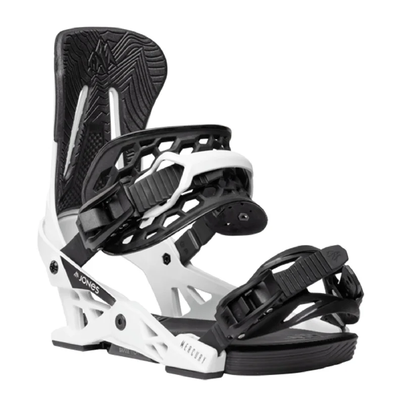 Jones Men's Mercury Snowboard Bindings 2025 Cloud White