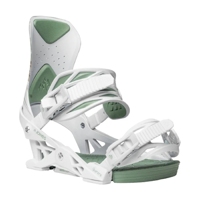 Jones Women's Aurora Snowboard Bindings 2025 White/Art