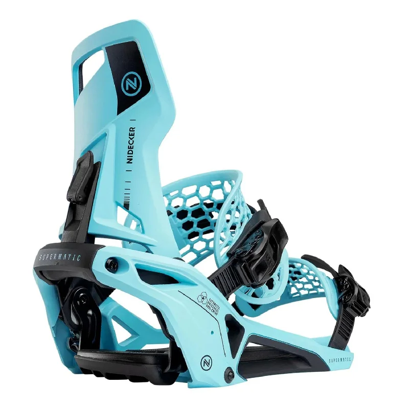 Nidecker Supermatic Snowboard Bindings 2025 Escapecyan