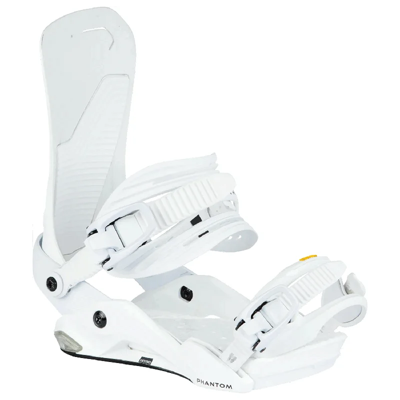 Nitro Men's Phantom Snowboard Bindings 2024 White