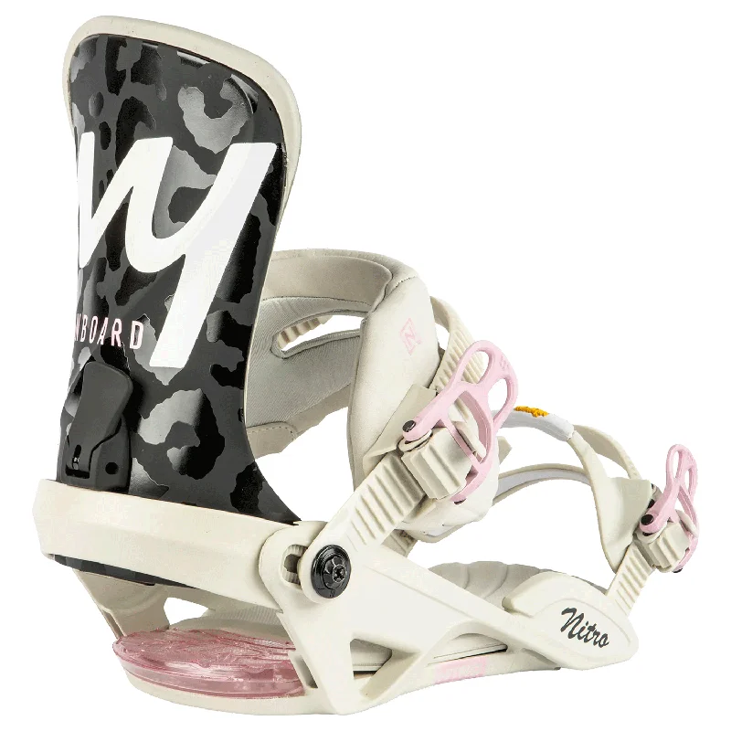 Nitro Women's Ivy Snowboard Bindings 2024 Nitro x Eivy