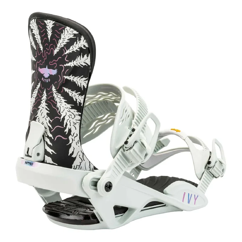 Nitro Women's Ivy Snowboard Bindings 2025 Raven