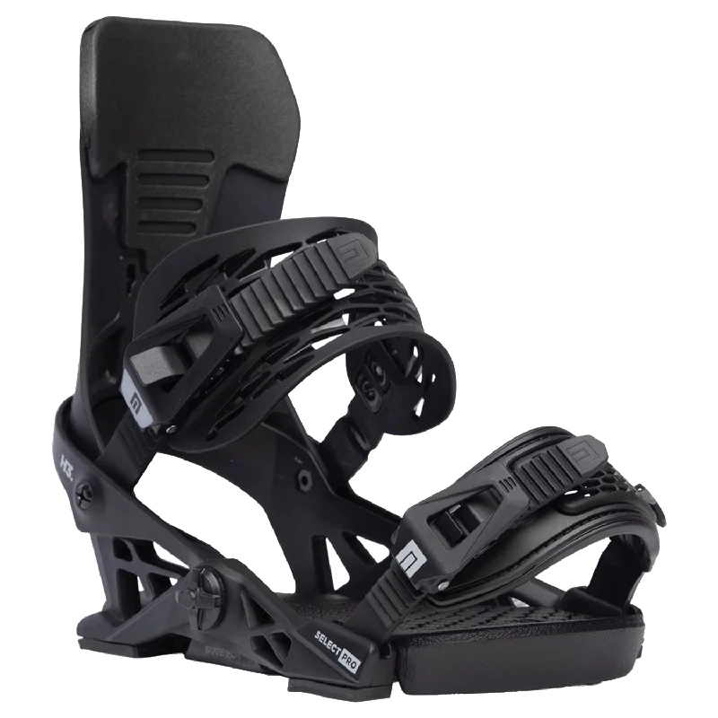 Now Men's Select Pro Snowboard Bindings 2024 Black