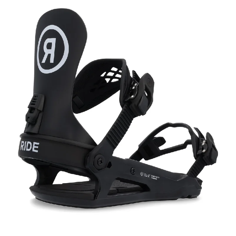 Ride Women's CL-2 Snowboard Bindings 2025 Black