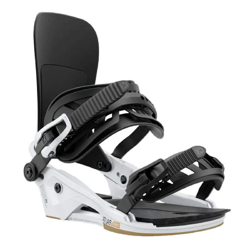 Union Atlas Pro Snowboard Bindings 2025 Metallic White