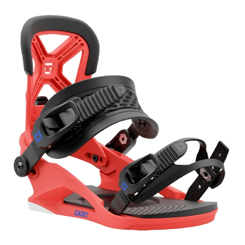 Union Kids Cadet Snowboard Bindings 2025 Red