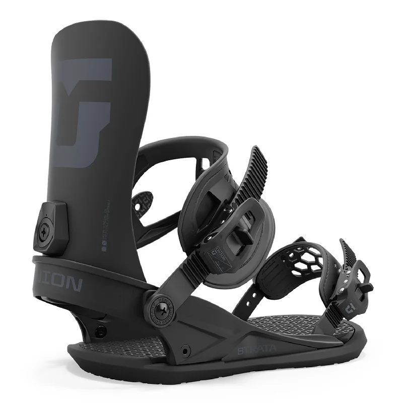 Union Strata Snowboard Bindings Black