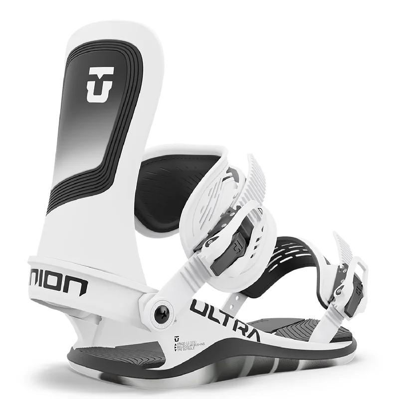 Union Ultra Men's Snowboard Bindings White