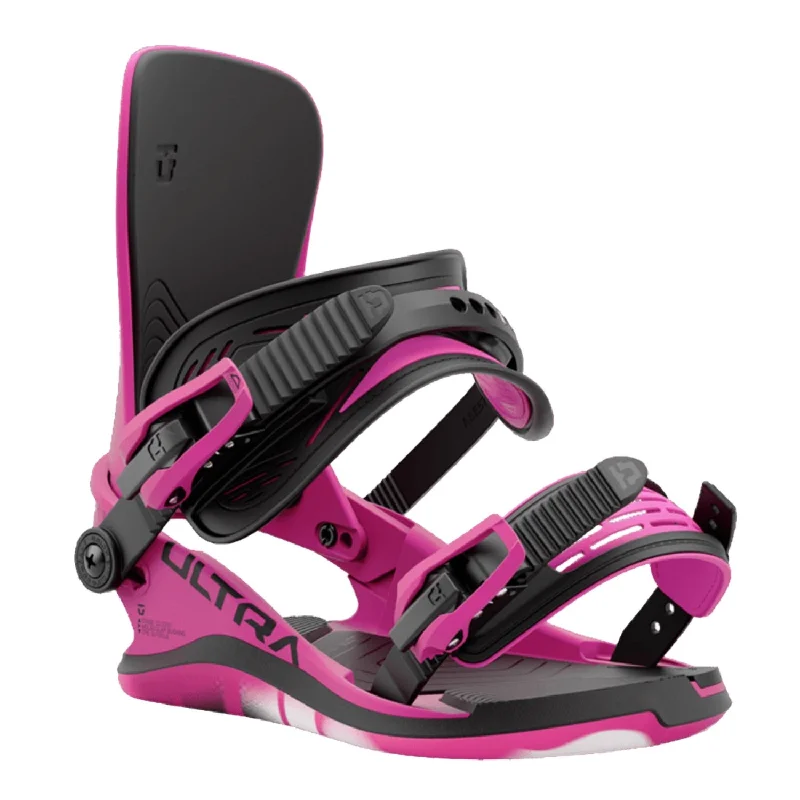 Union Women's Ultra Snowboard Bindings 2025 Hot Pink