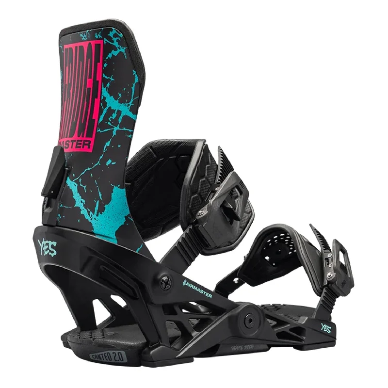 Yes Men's Airmaster Fridge Snowboard Bindings 2025 Black