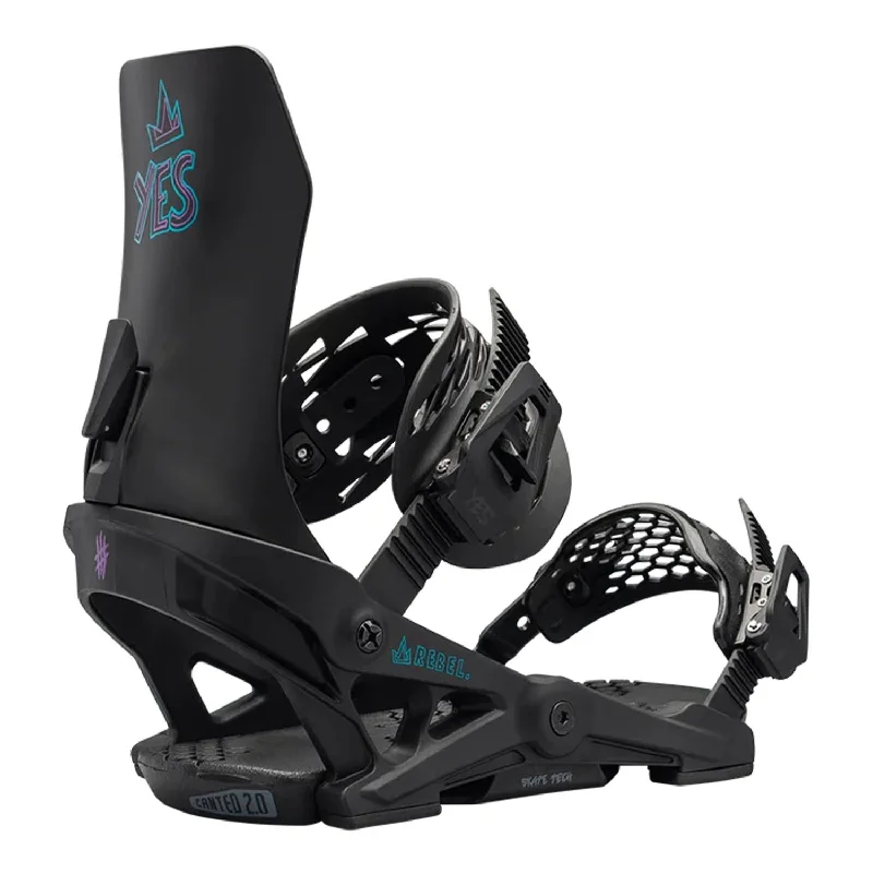 Yes Women's Rebel Snowboard Bindings 2025 Black