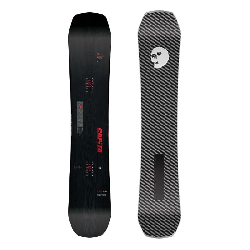 BLACK SNOWBOARD OF DEATH MEN'S SNOWBOARD - 2024