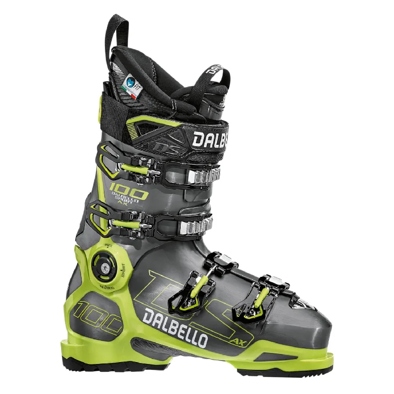 Dalbello Ds Ax 100 Anthracite/Acid Yellow Ski Boots