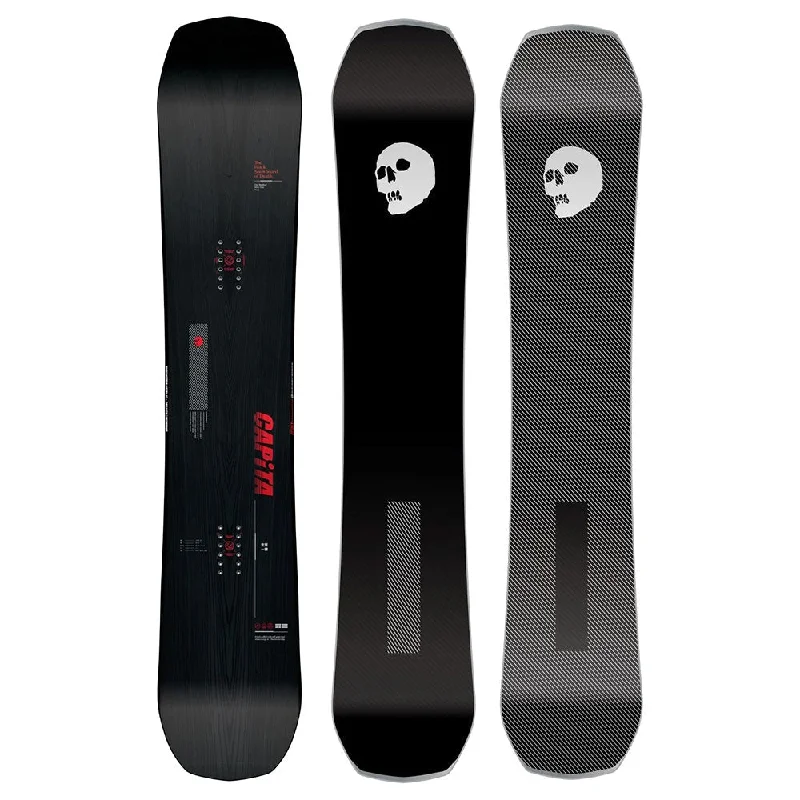 BLACK SNOWBOARD OF DEATH MEN'S SNOWBOARD - 2024